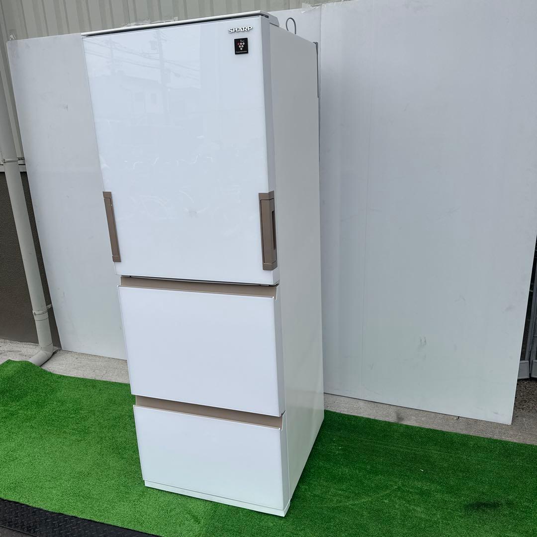 SHAR 冷蔵庫 プラズマクラスター 3ドア SJ-GH35G-W 2024年製