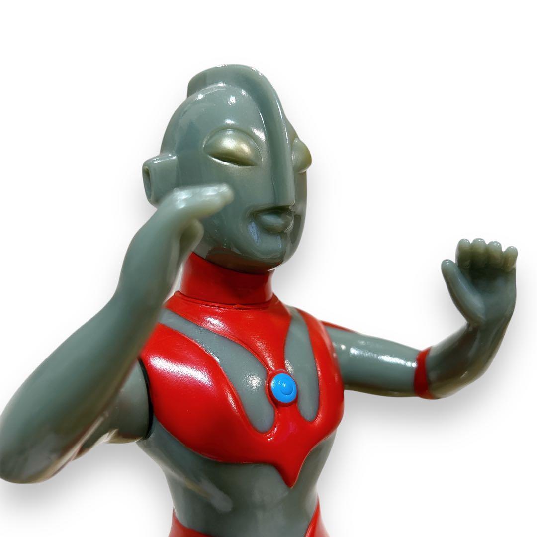 55th限定 マルサン ウルトラマン 450 青グレー ソフビ フィギュア