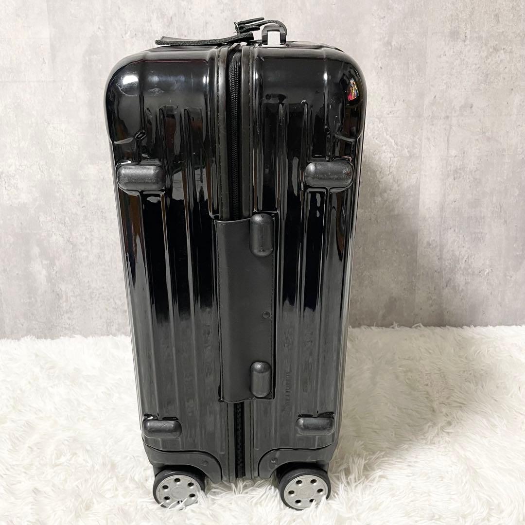 【美品】リモワ サルサデラックス 52L ブラック 4輪 スーツケース