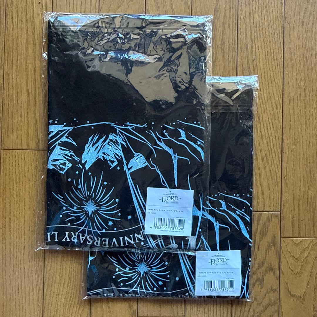 Mrs. GREEN APPLE FJORD Tシャツ 黒 新品 M&L 2枚組