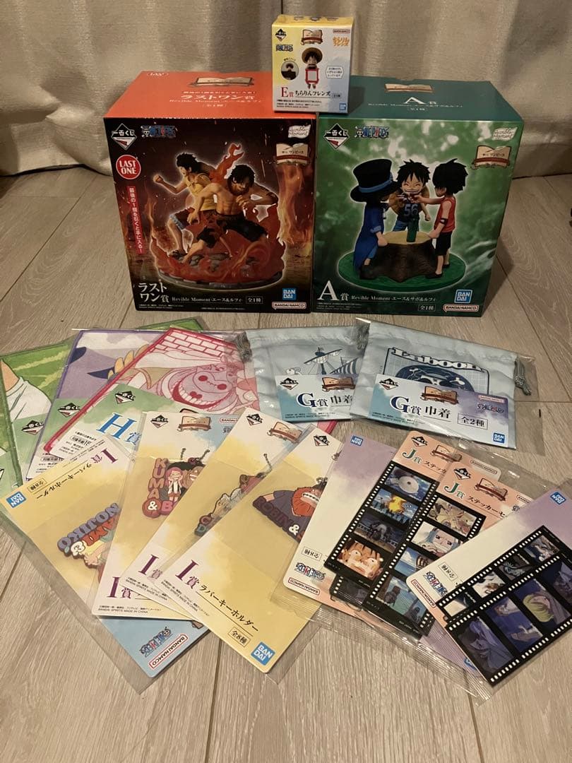 一番くじ　ワンピース　フィギュアセット ラストワン賞　A賞　E賞