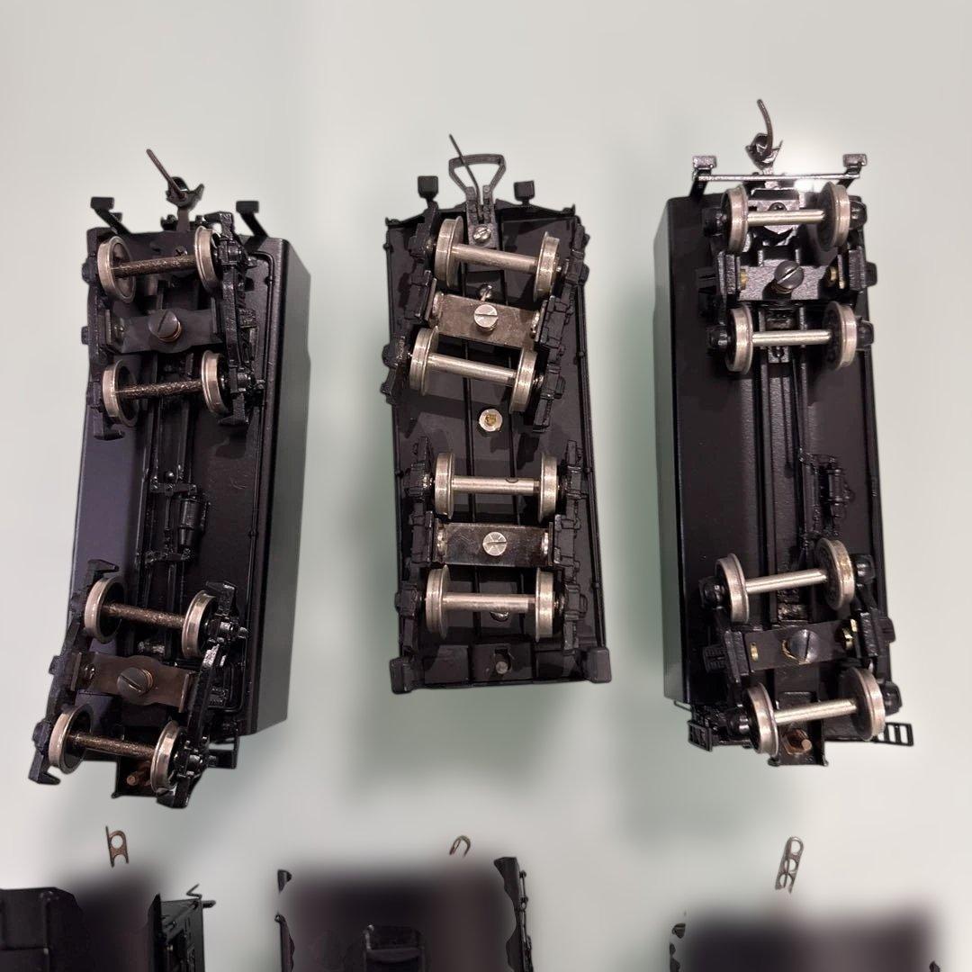 HOゲージ 蒸気機関車モデル ジャンク品　3台セット