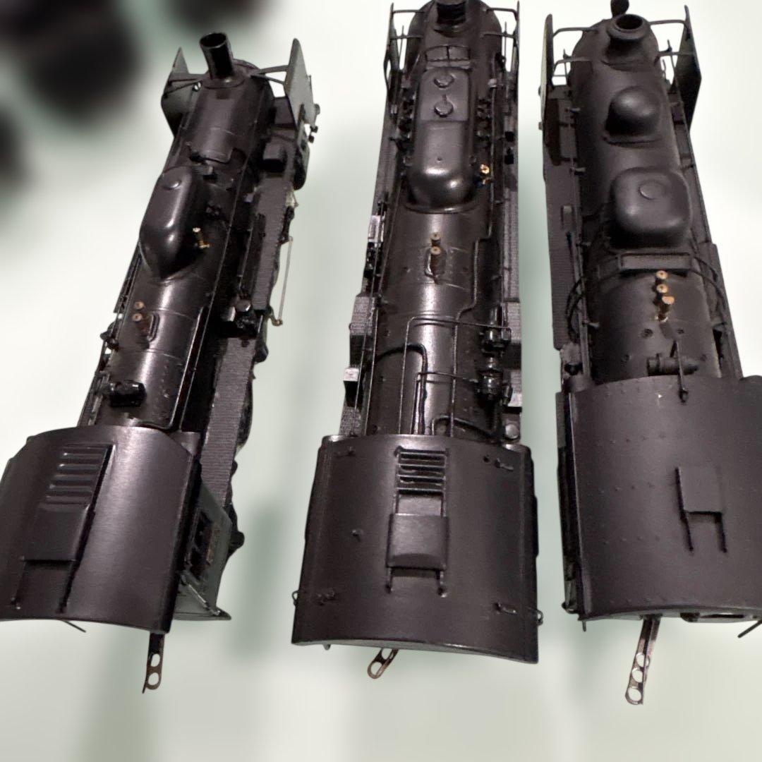 HOゲージ 蒸気機関車モデル ジャンク品　3台セット