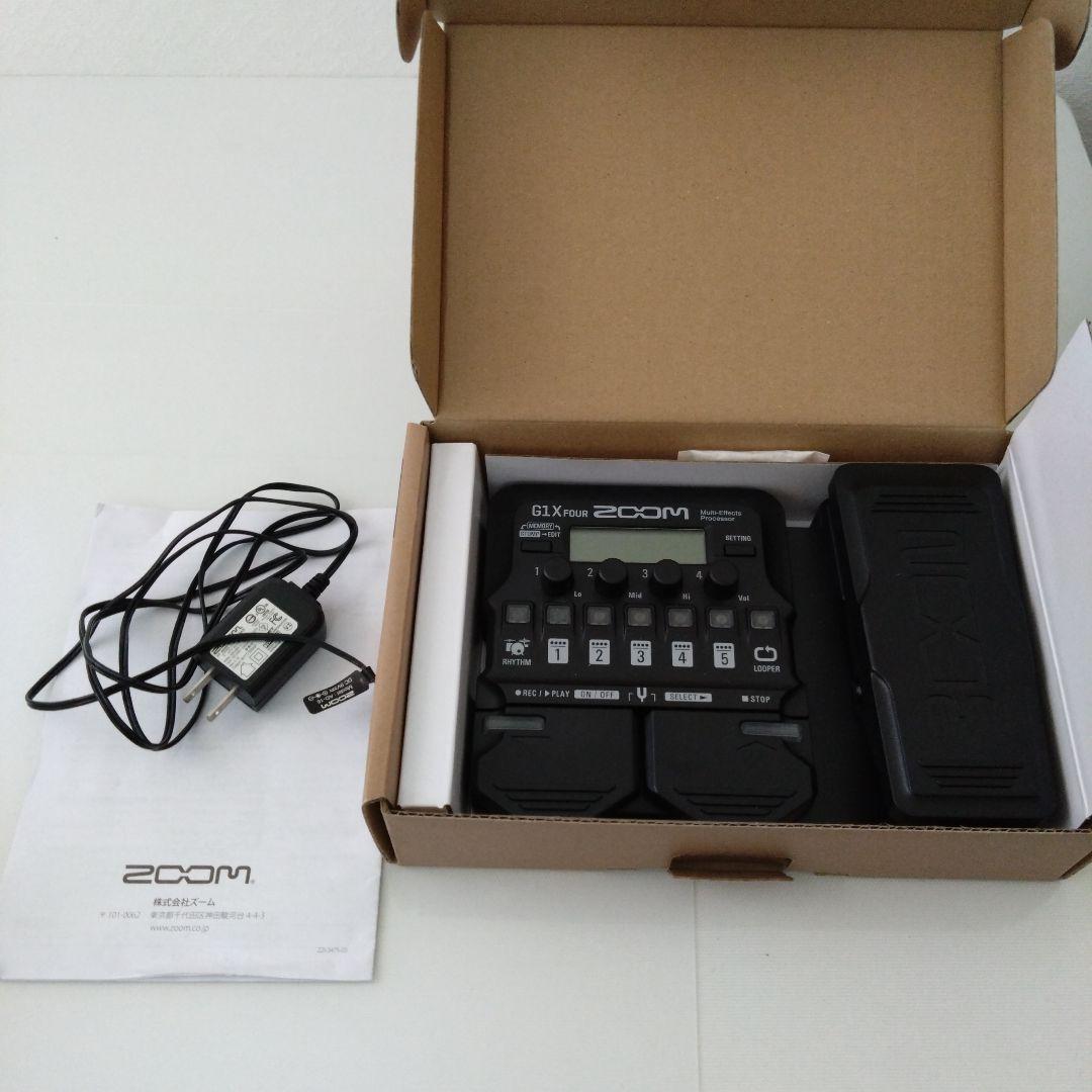 ZOOM G1X FOUR アダプター付き