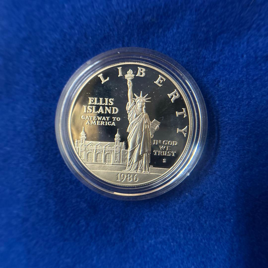 リバティー1ドル記念銀貨