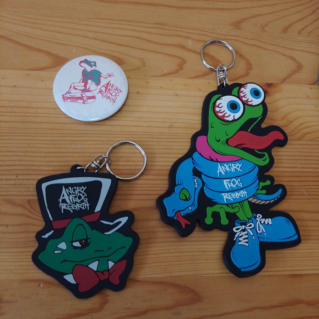 キーホルダー・アクリルキーホルダー ANGRY FROG REBIRTH