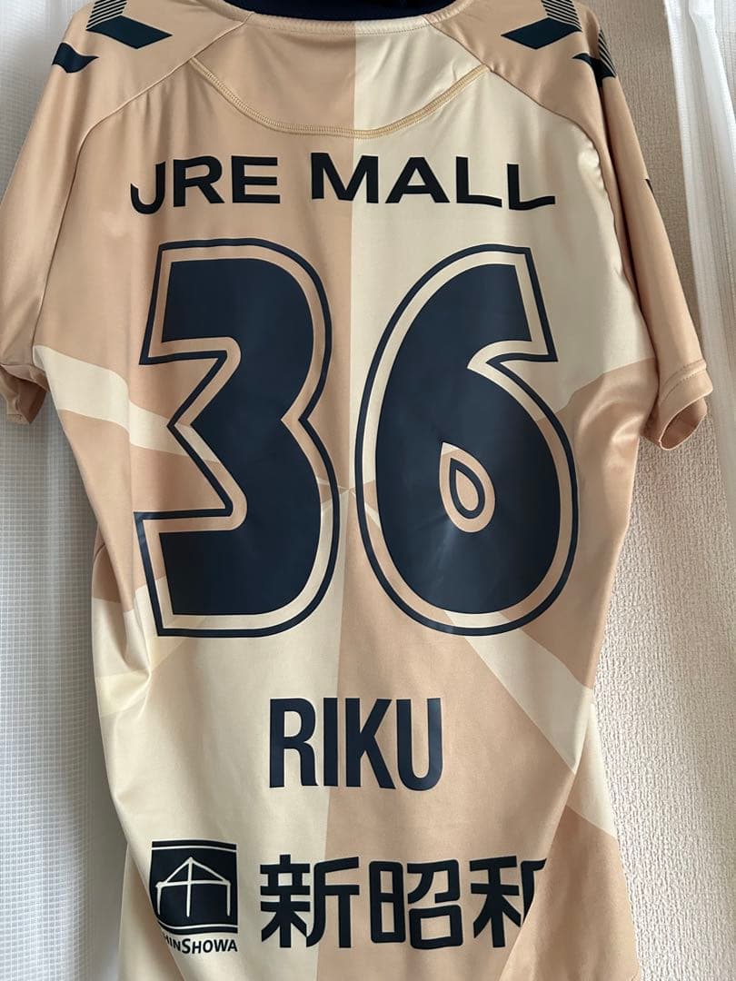 ジェフ千葉2024夏限定ユニフォーム現東京ヴェルディ 松田陸選手