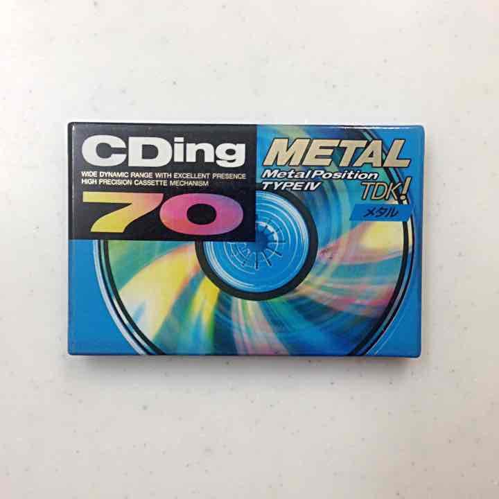 オーディオ カセットテープ（メタルポジション）