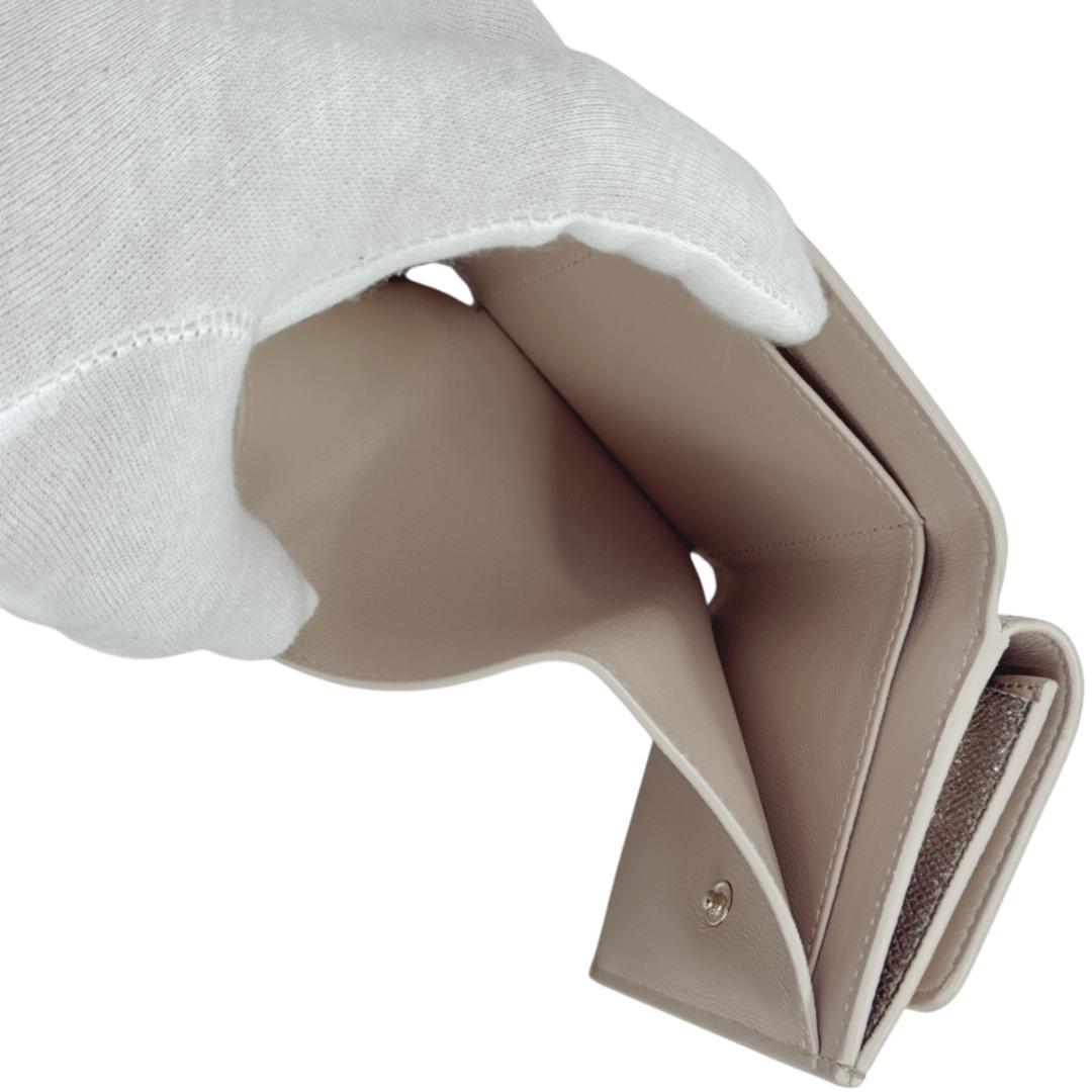 BVLGARI 三つ折り財布 コンパクトウォレット 289351 カルングスキン