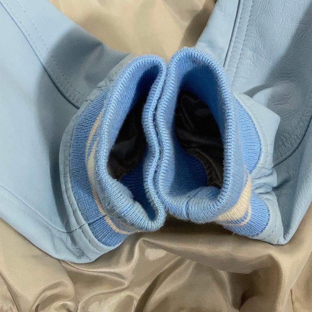 【Kaneee KEIJU着用】AVIREX レザージャケット 羊革 ラッパー.