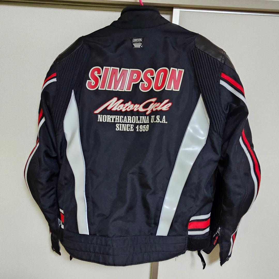 シンプソン　ライダースジャケット