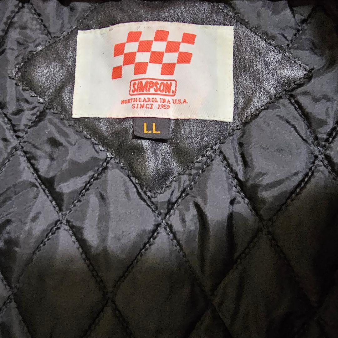 シンプソン　ライダースジャケット