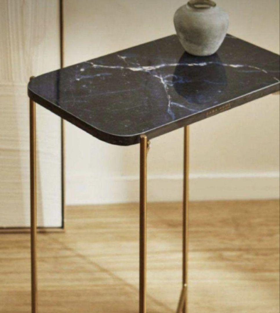 ZARA  ザラホーム 大理石 マーブル サイドテーブル