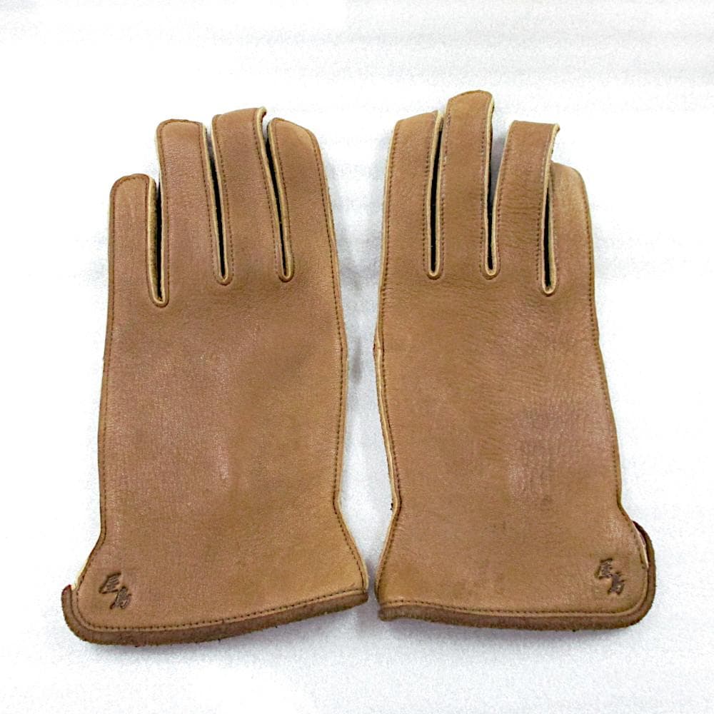 屋島工房 ブラウン レザーグローブ Lサイズ