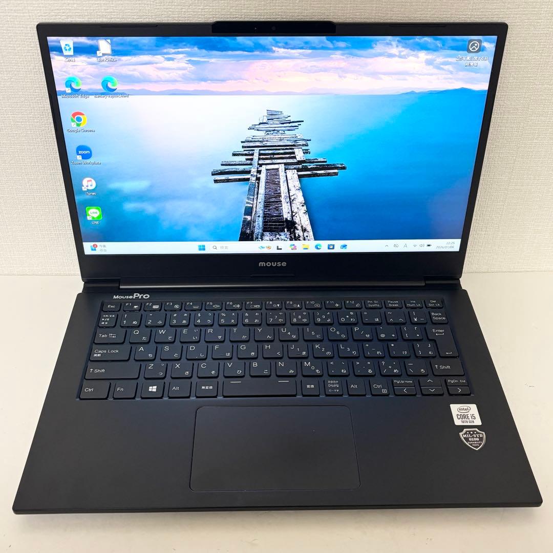 【バッテリー大容量】i5第10世代✨Mouse 美品 軽量 16GB 512GB