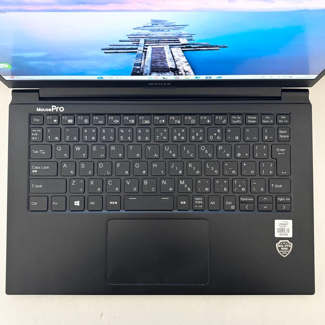 【バッテリー大容量】i5第10世代✨Mouse 美品 軽量 16GB 512GB