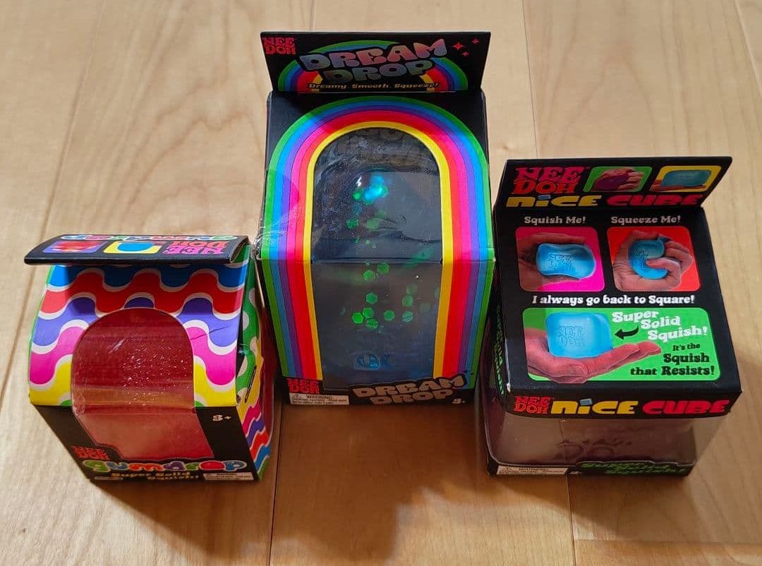 Schylling NeeDoh gum dreamdropなど　3点セット