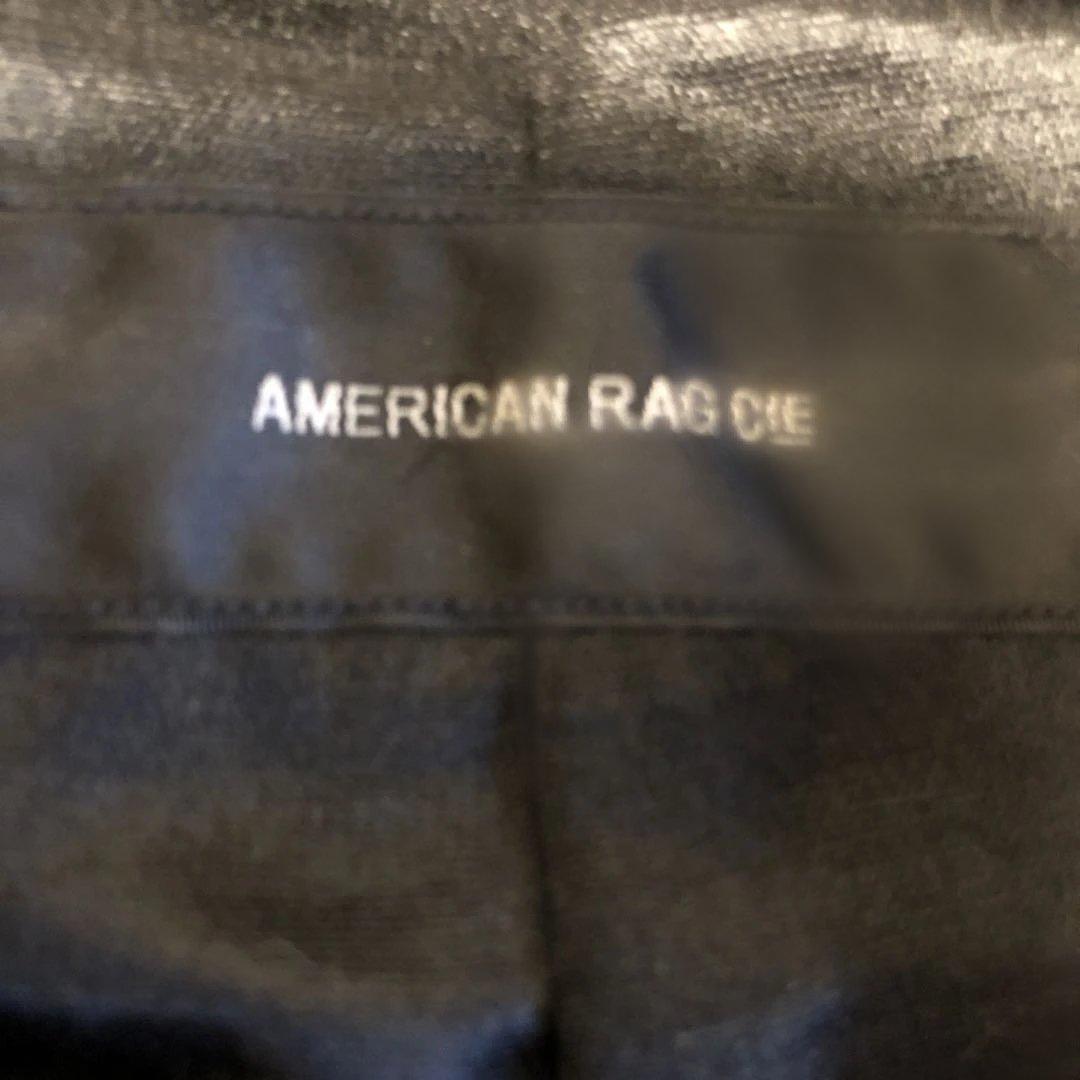 AMERICAN RAG CIEシープレザーヴィンテージ加工ライダース黒2サイズ