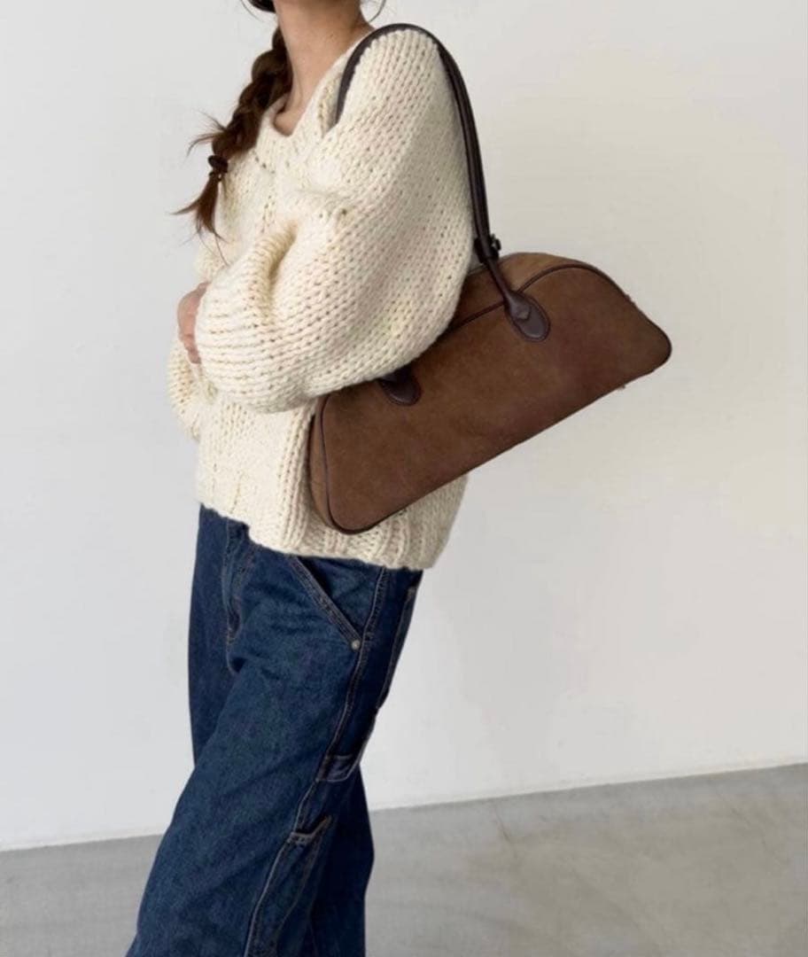 本日限定価格〖新品〗CANALJEAN♡diggity スウェードボストンバッグ