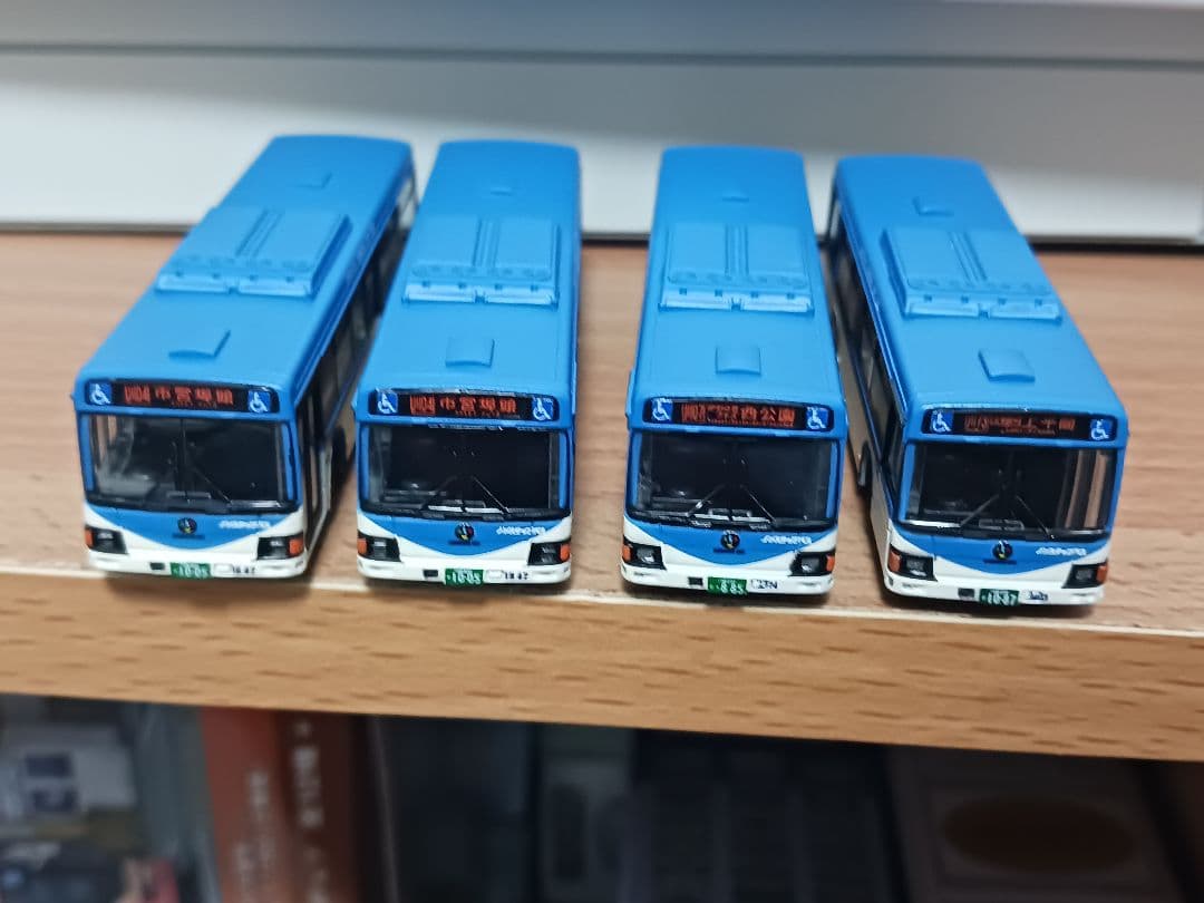 バスコレ　バスコレクション　川崎市バススペシャル　余剰4台セット