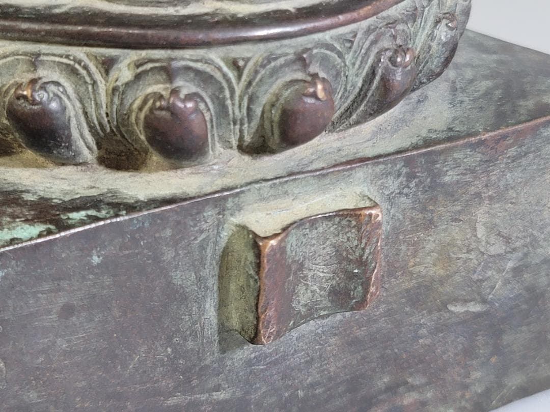 仏教美術 中国 銅 釈尊坐像