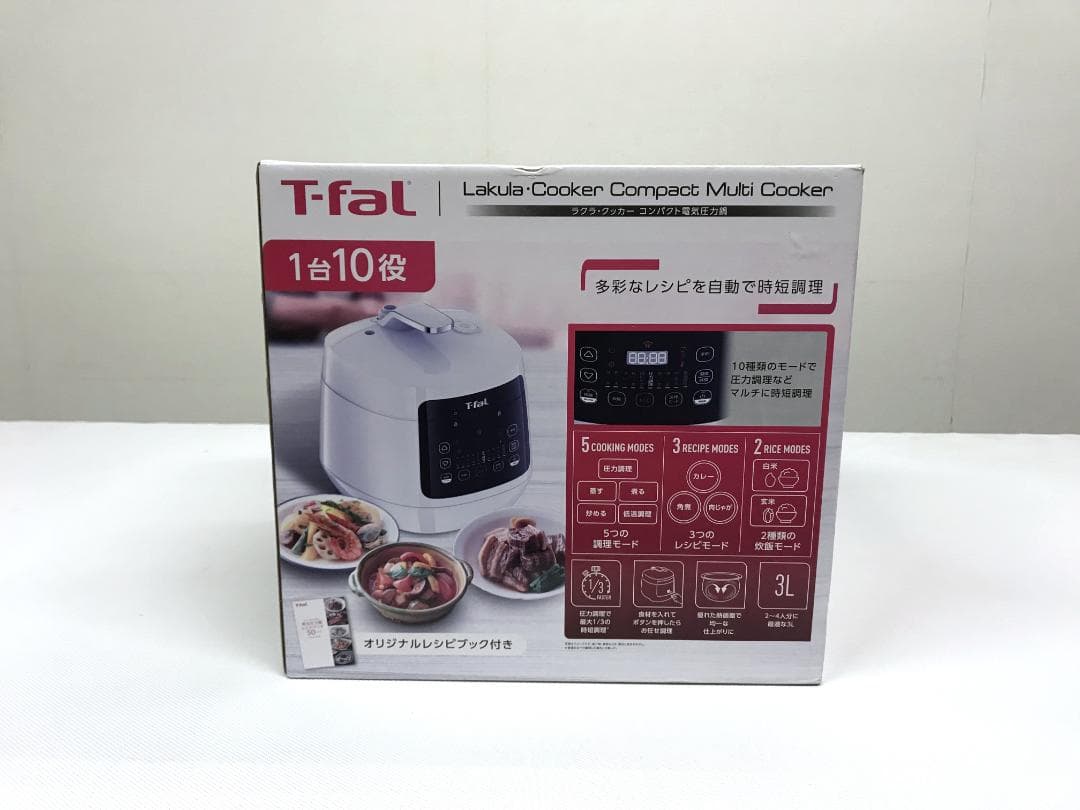 未開封　ティファール　ラクラ・クッカー コンパクト電気圧力鍋　CY3501JP