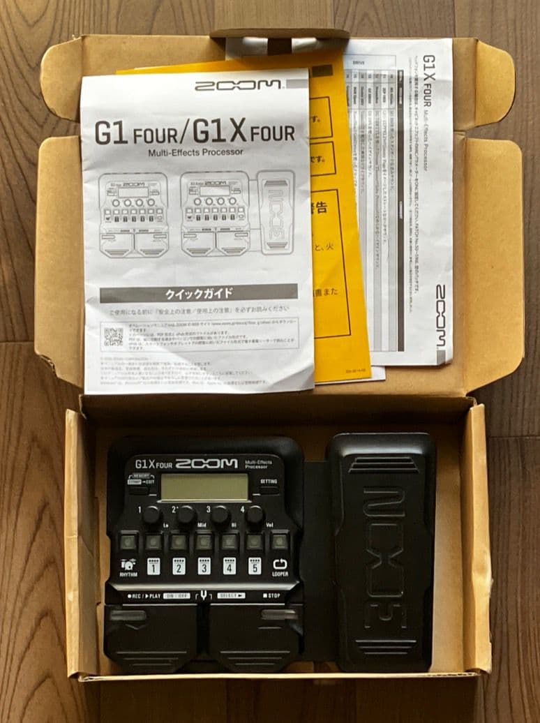 【値下げ】【動作確認済み】ZOOM G1X FOUR マルチエフェクター