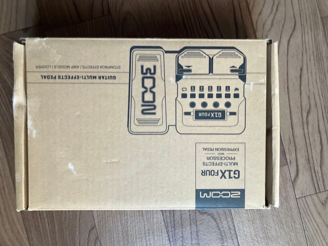 【値下げ】【動作確認済み】ZOOM G1X FOUR マルチエフェクター