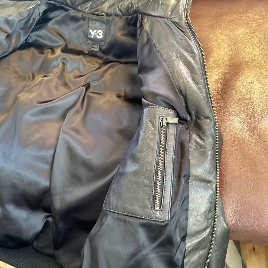 ヨウジヤマモトY-3 adidas 革ブルゾンいいだこさん専用