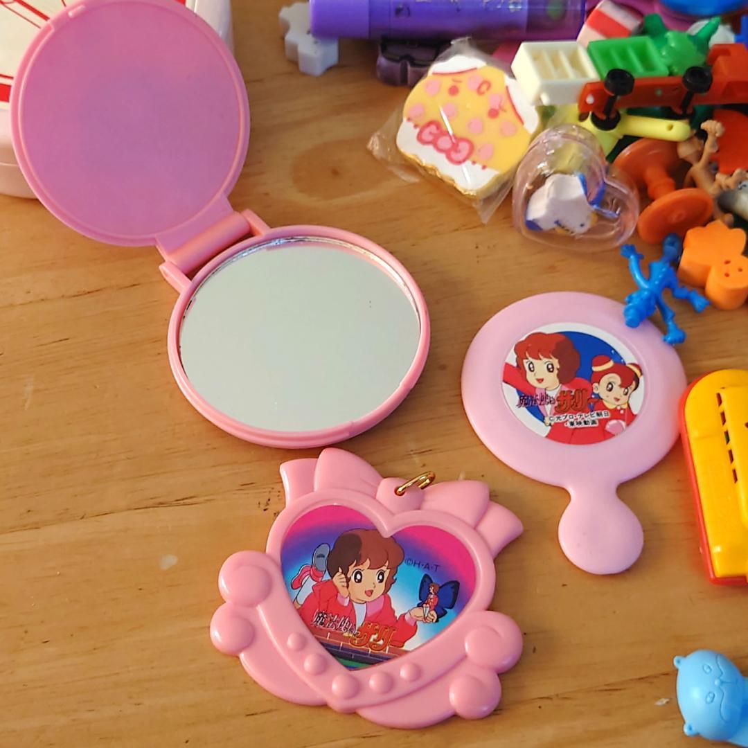 【当時物】 グリコ 他 オマケ 食玩 おもちゃ 玩具 駄菓子 おまけ まとめて