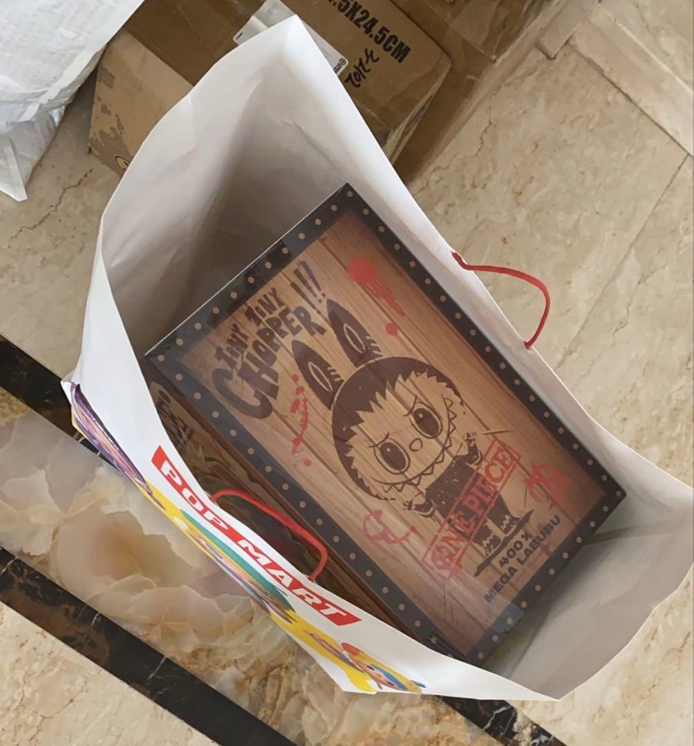 ポップマート ラブブ　チョッパーOne Piece 400%CHOPPER