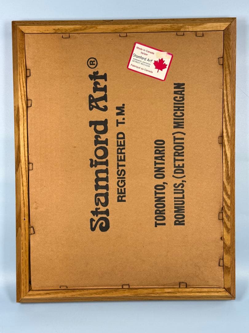 アンティーク　パブミラーOlympia Beer 壁掛け等　木製フレーム付き