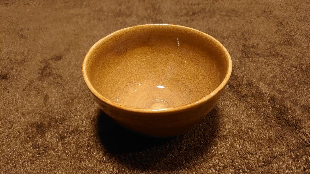 伊羅保　黄瀬戸　抹茶碗　茶道具　蔵出し　１客