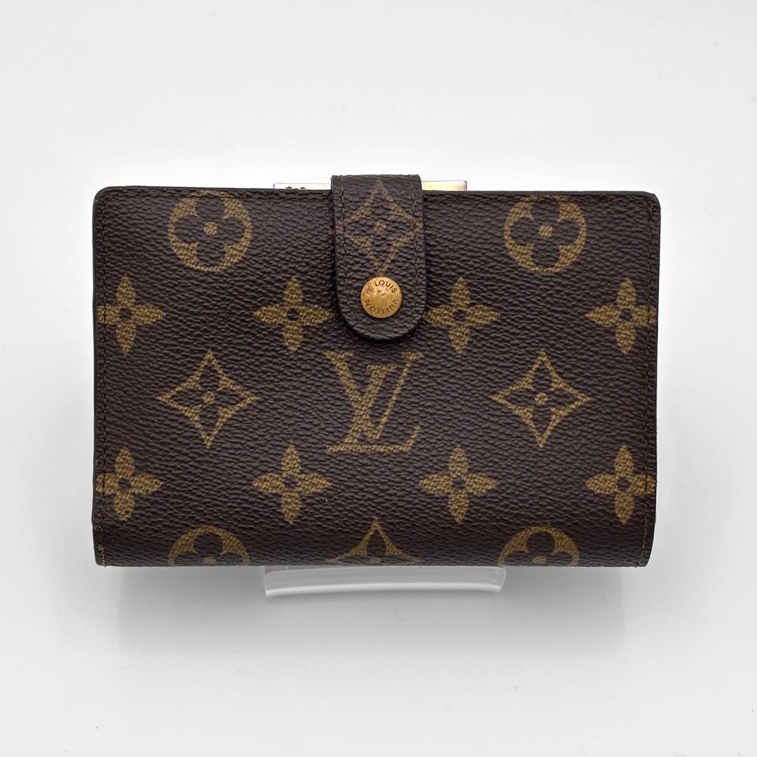 ルイヴィトン モノグラム ポルトフォイユ・ヴィエノワ がま口財布　USA製