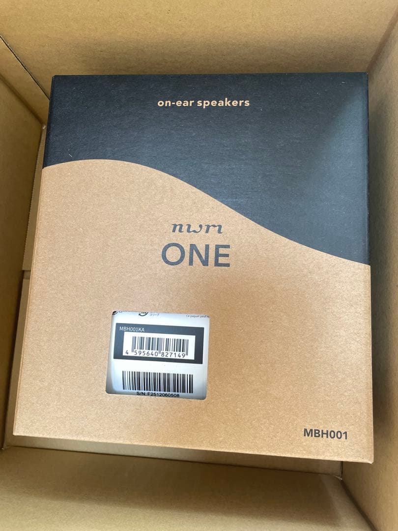 nwm ONE ブラック ワイヤレスヘッドホン