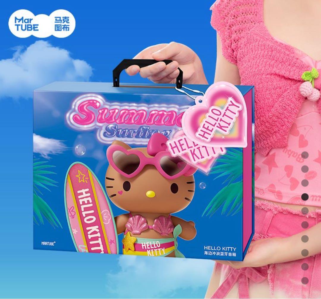 値下げ可能Hello Kitty Bluetooth スピーカーサマーサーフィン
