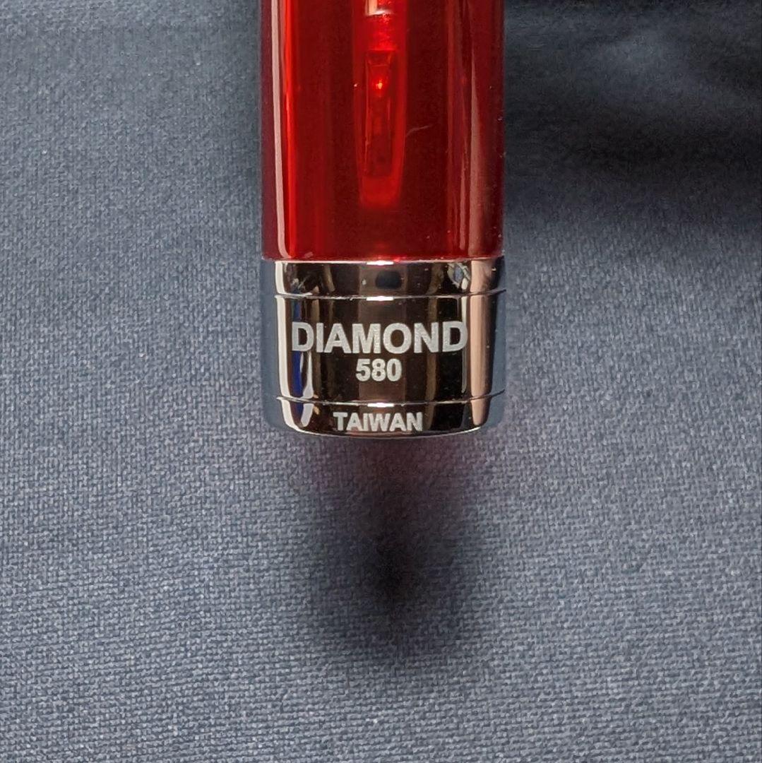 TWSBI DIAMOND580 ルビーレッド F
