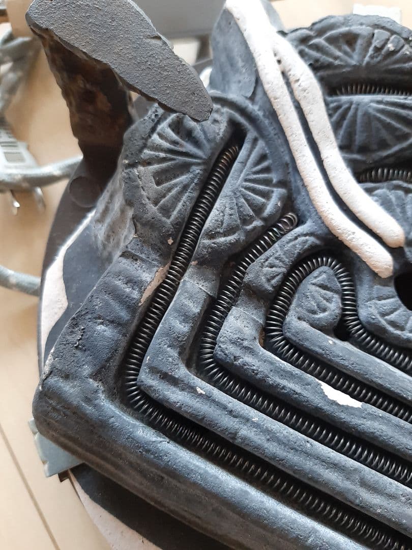 野々田商店 炭型電熱器 100V 600W(300Wと調整可)