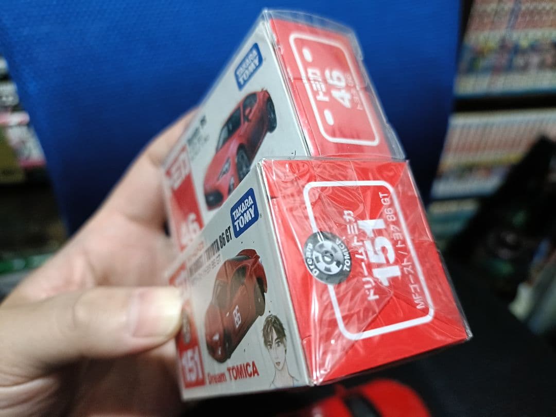 86（ZN6）ドリームトミカ他ミニカー3台まとめ売り（mfゴースト）