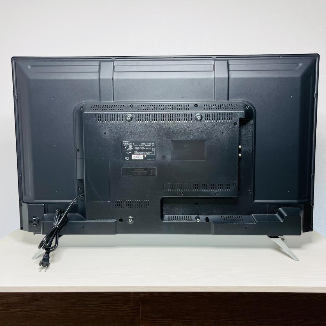 4Kチューナー内蔵液晶テレビ＜ORION＞OL40XD100 2019年製