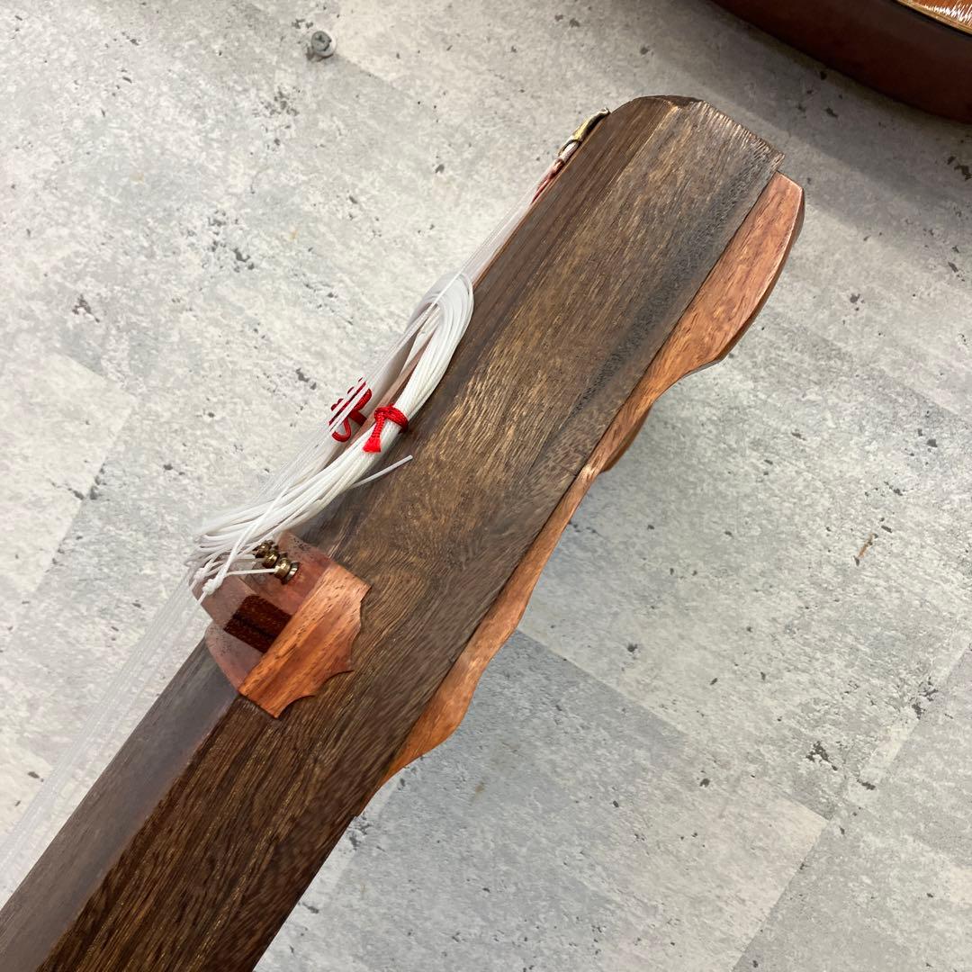 昭和レトロ すだれ掘り 13弦 伝統琴 琴 弦楽器 ソフトケース付き 和楽器