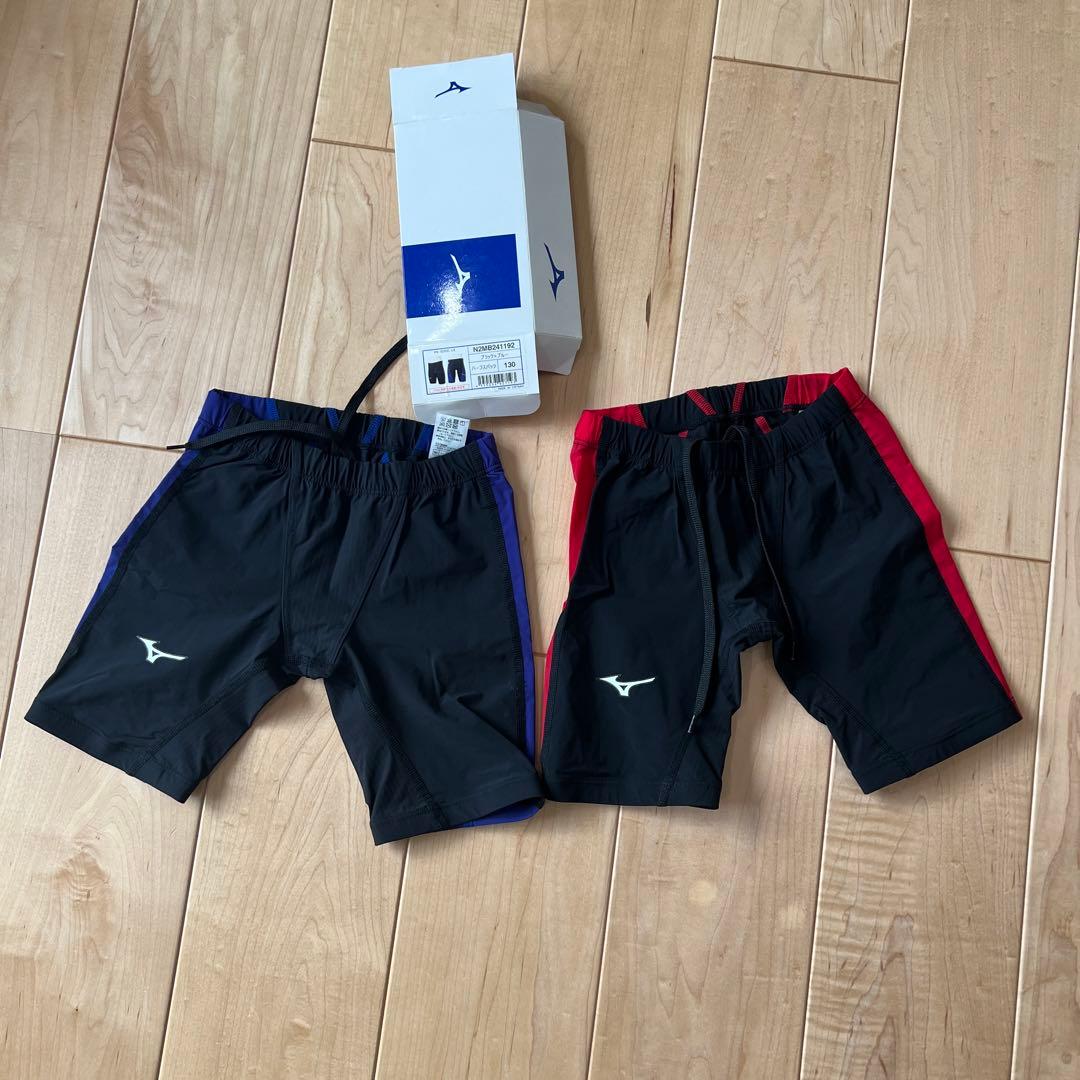 うぇーへぇー 　 MIZUNO高速水着130　MX SONIC　αⅡ 2枚