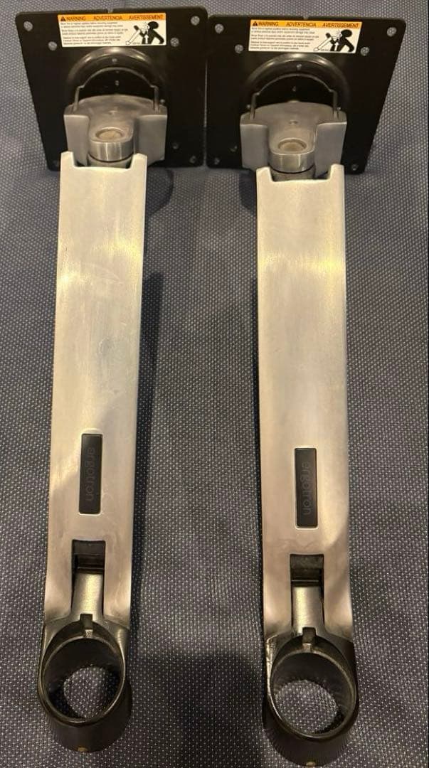 りりり　ERGOTRON LX デュアル デスクマウントアーム