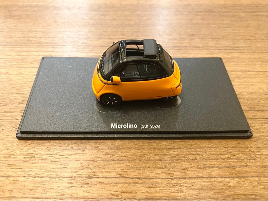 新品 1/43 カルトスケール マイクロリーノ EV オレンジ