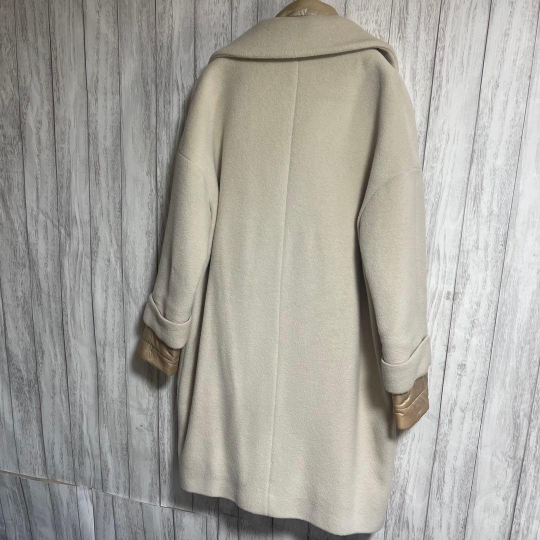 macanHERNO 2ヘルノ way インナーダウン付コート ベージュ