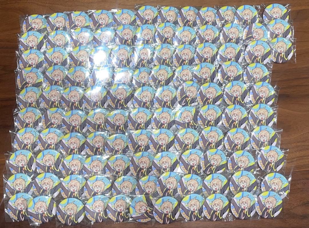 ワイテルズ/きりやん/名古屋缶バッジ