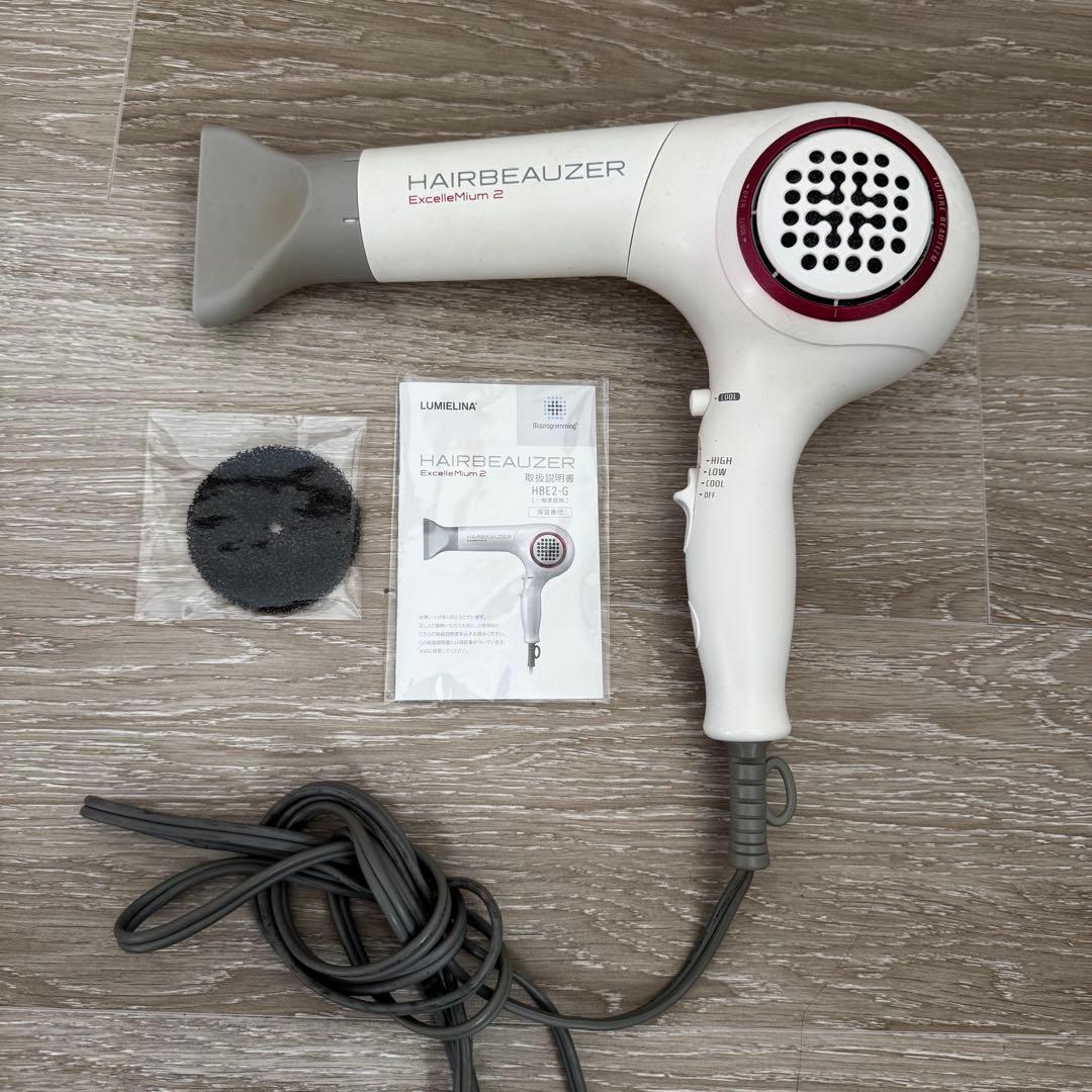 ヘアービューザーエクセレミアム2 HBE2-G パイオプラミング　動作確認済