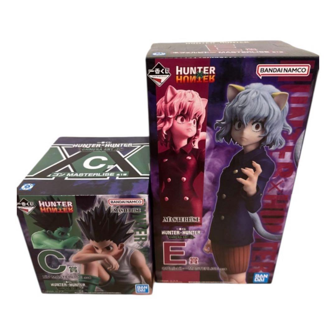 ハンターハンター　一番くじセット　ゴン ネフェルピトー フィギュア未開封