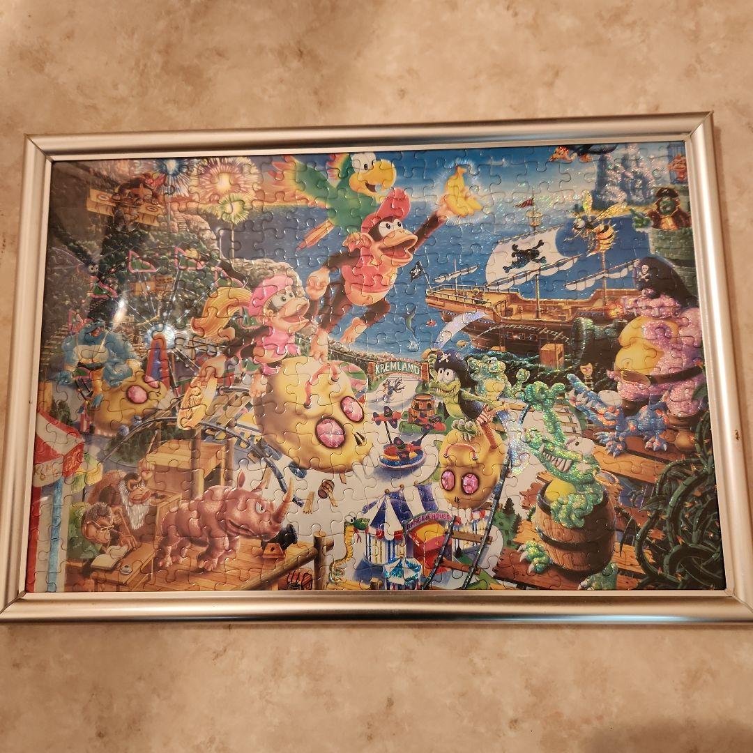 スーパードンキーコング2 クレムランド ホログラム ジグソーパズル300ピース
