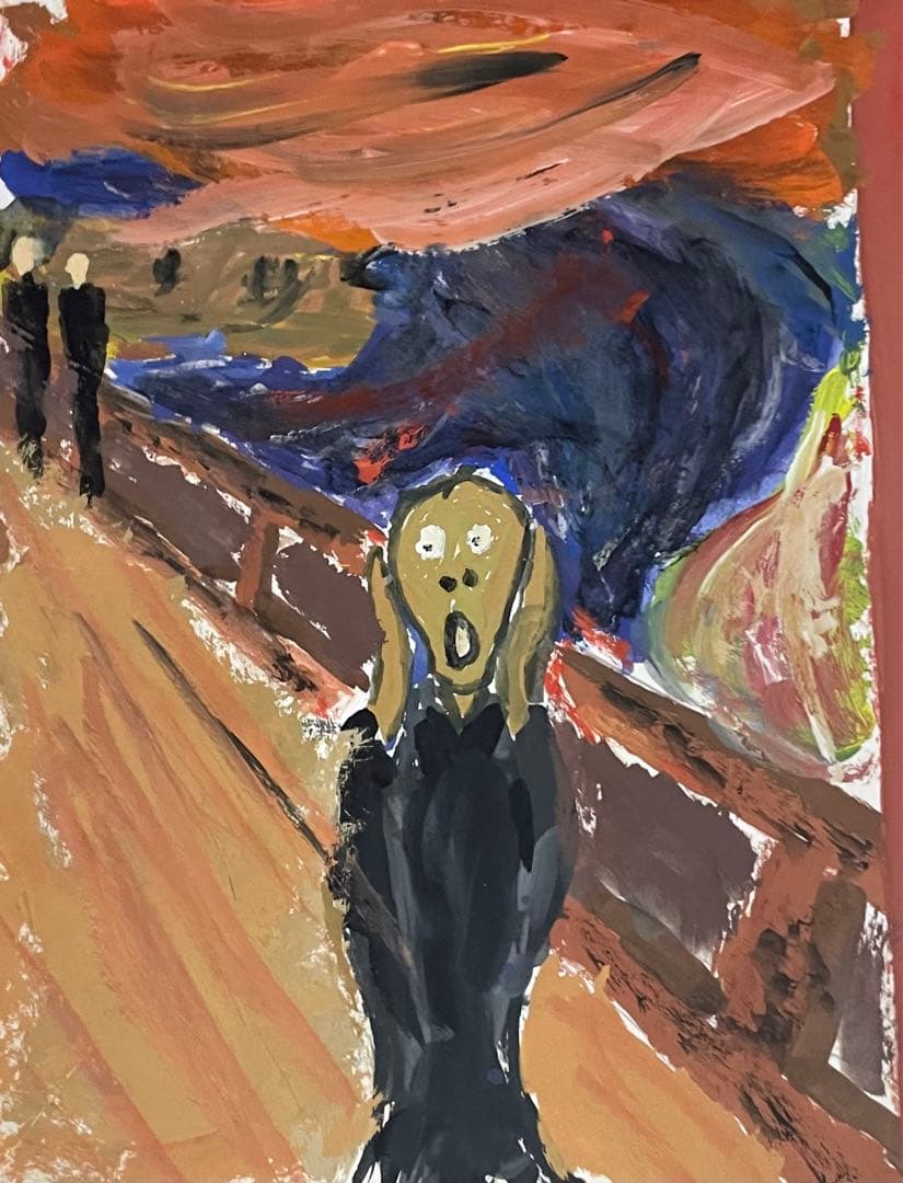 本物！ムンクの叫び　値下げ中